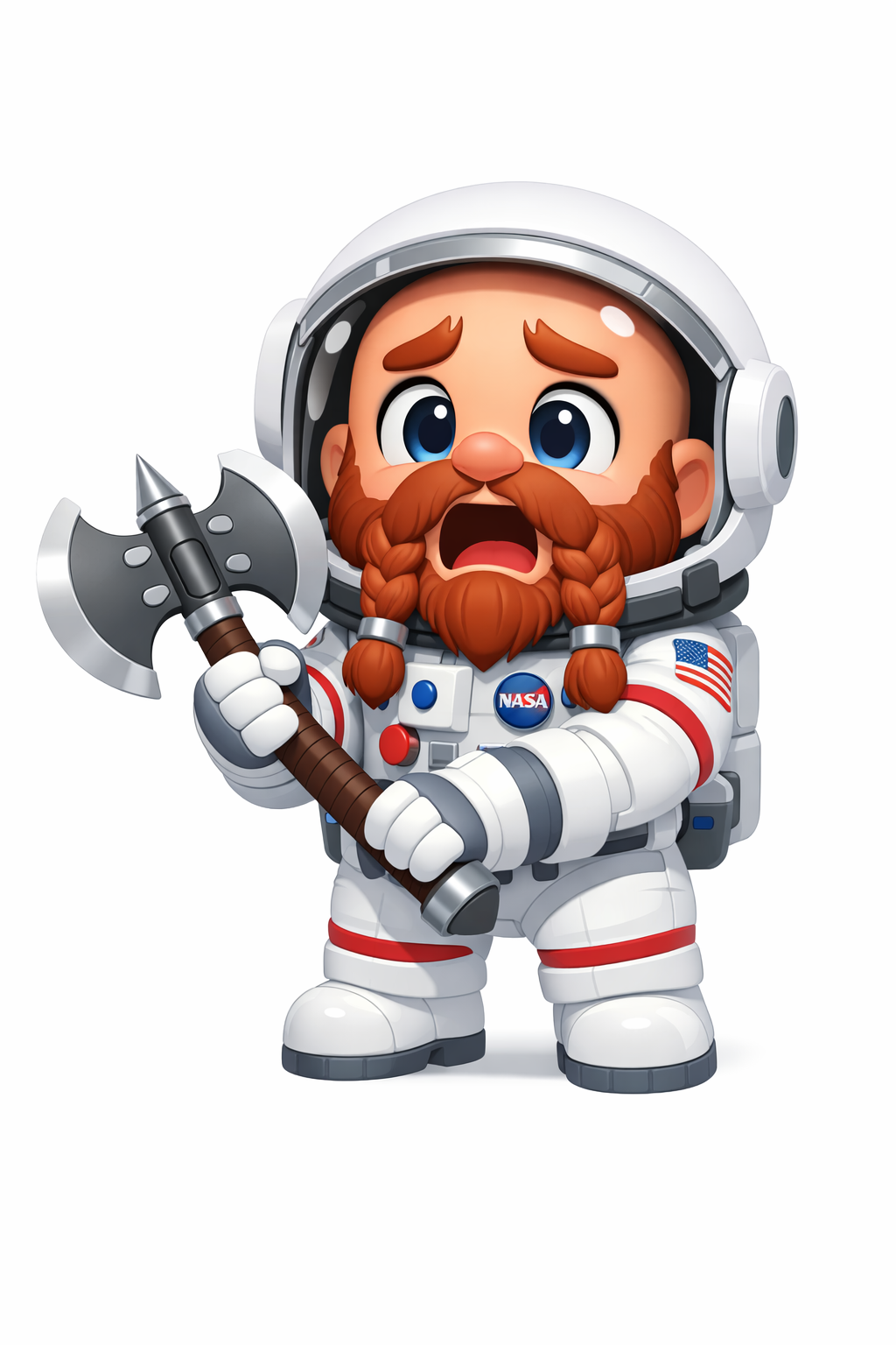 Viking astronaute